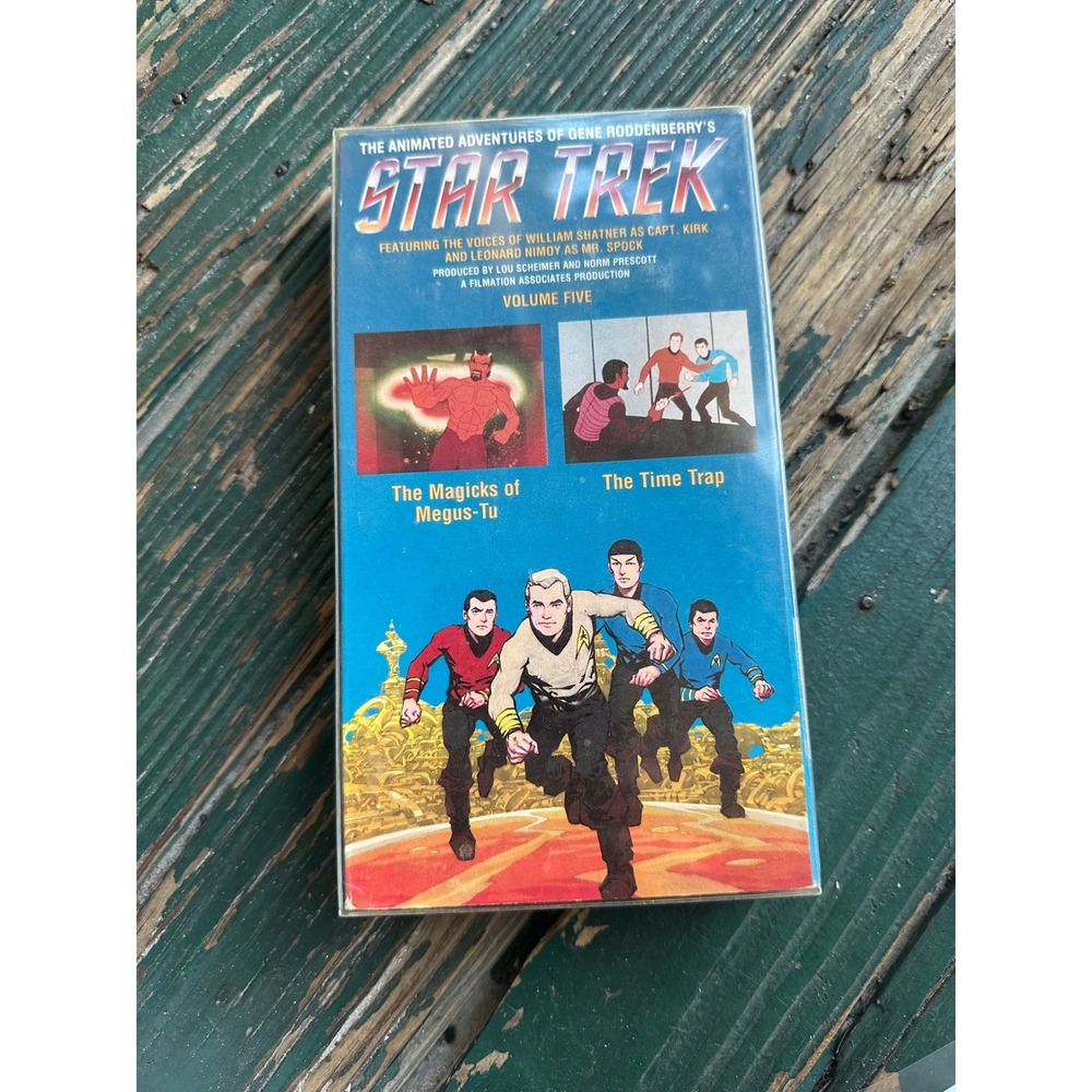 Star Trek The Animated Adventures Volume Five VHS 1973 Filmation Paramount A3256